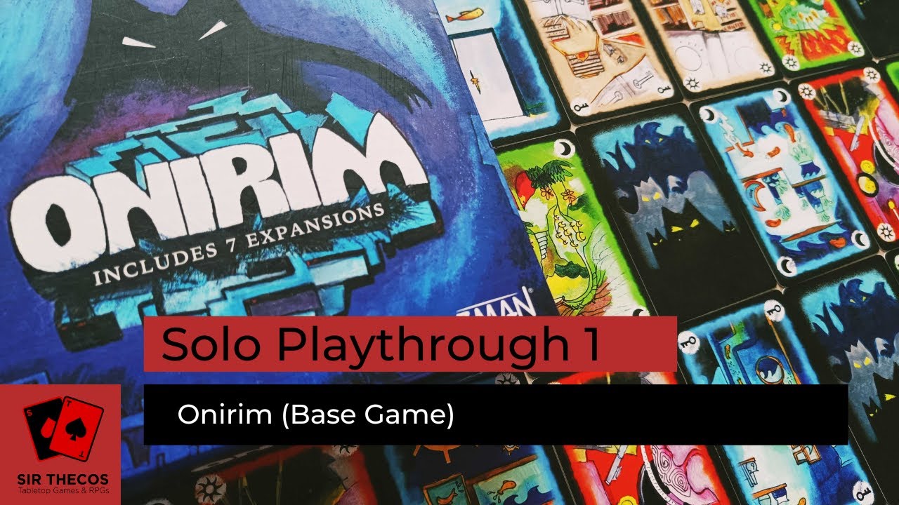 Solo Playthrough 1 | Onirim (Base Game)