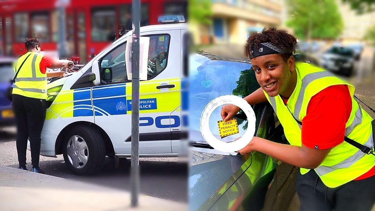 FAKE PARKING TICKET INSPECTOR!