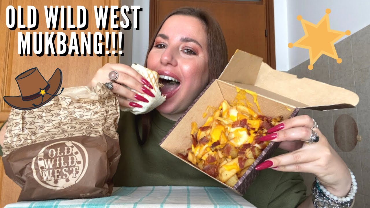 MUKBANG OLD WILD WEST • Burrito e Patatine Esagerate!!!