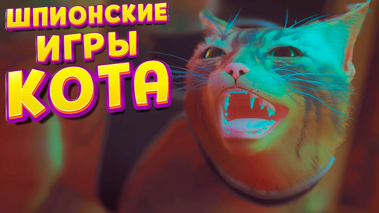 ШПИОНСКИЕ ИГРЫ КОТА ( Stray )