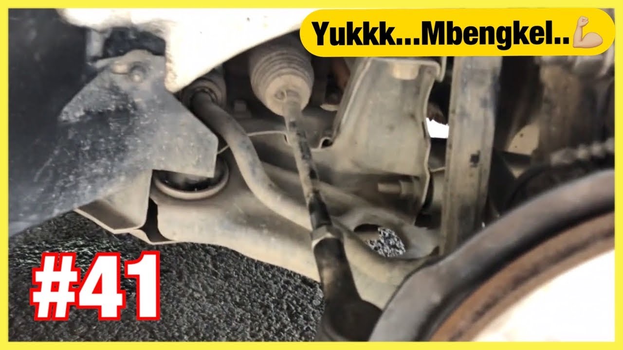 Mbengkel #41: Ganti Tierod / Rack end | Long Tierod | Chevrolet Spin | @Om Eki