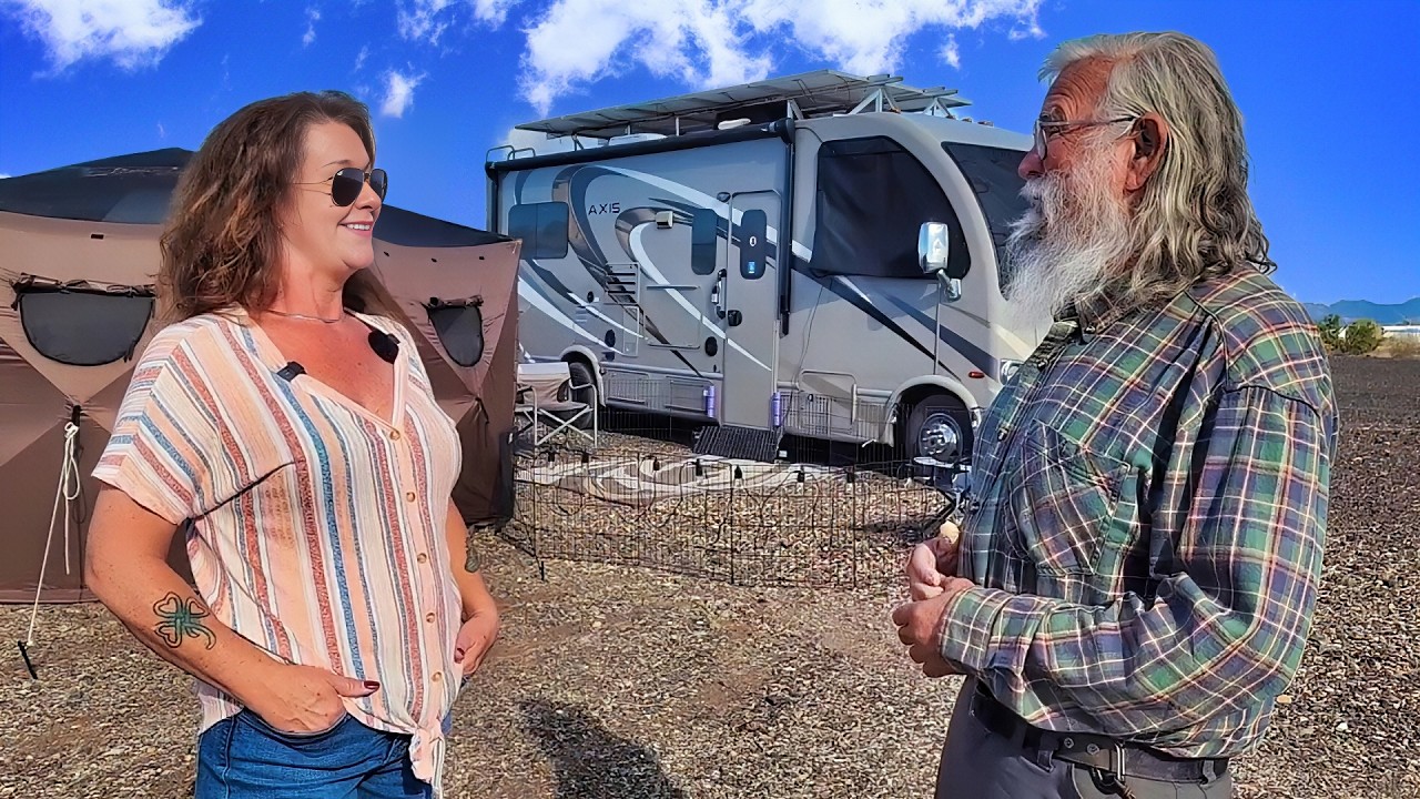 Full-Time Freedom in a MINI Class A RV – A/C AND HEAT with 2000W of SOLAR!