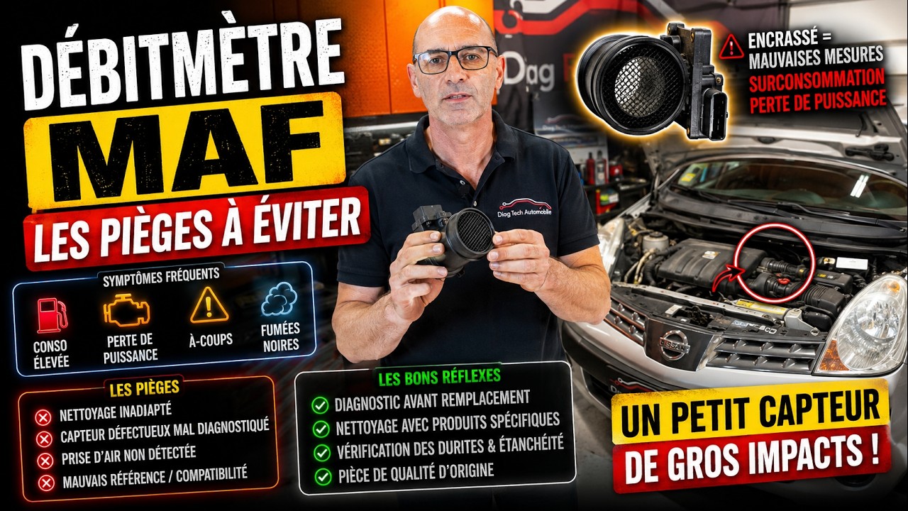Débitmètre MAF les pièges a éviter