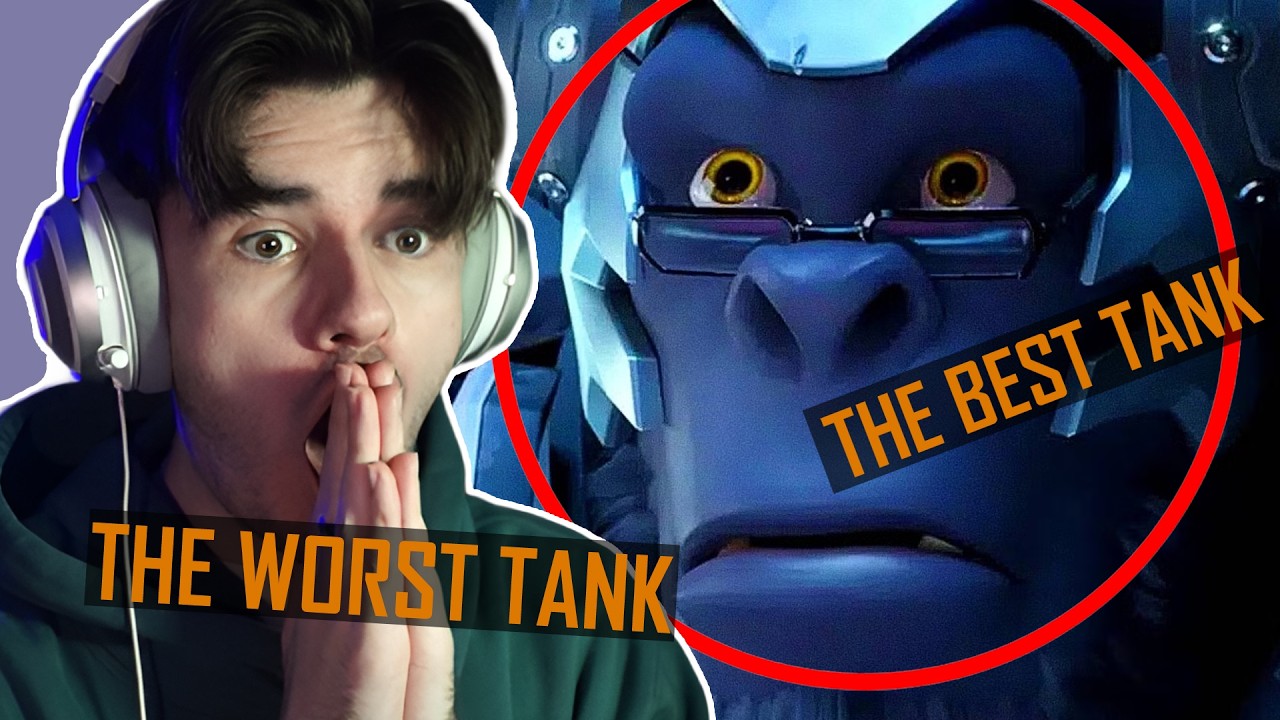 THE WORST / BEST TANK PLAYER EVER! | Overwatch Competitive after 10 years #2