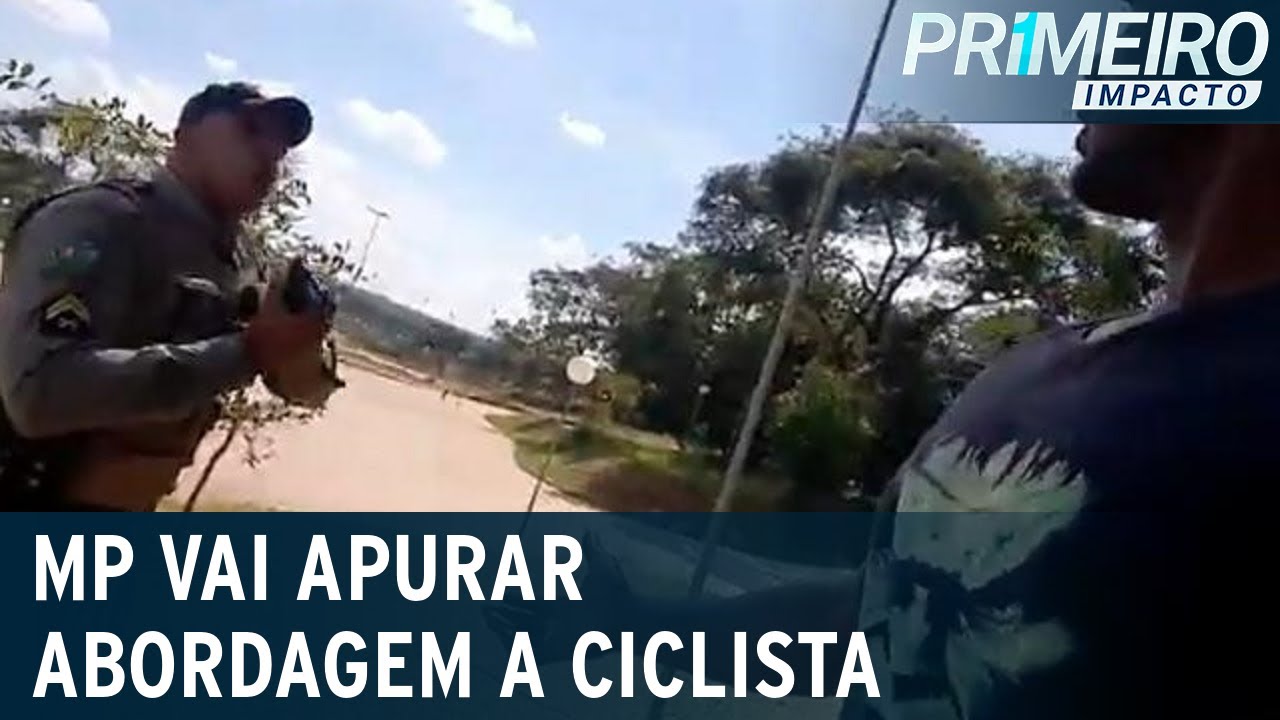 Após abordagem a ciclista negro, MP vai exigir explicações da PM | Primeiro Impacto (31/05/21)