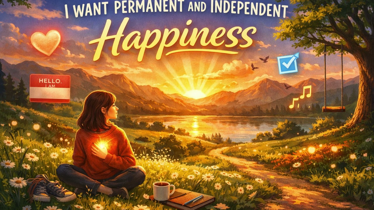 I want permanent and independent happiness | ENGLISH SONG
