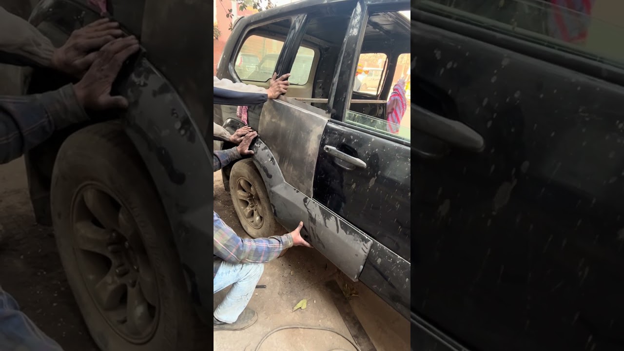  Toyota Land Cruiser Prado 5Door convert into Toyota Land Cruiser  3door  ( Part -1 ) 
