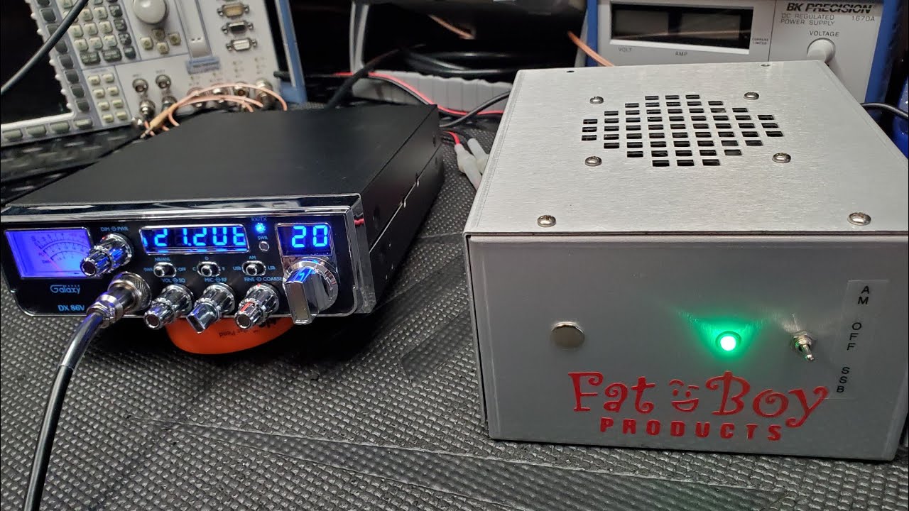 Fatboy 4x454 Demo w/ bias | SSB | DX-86v Driving It CB Radio