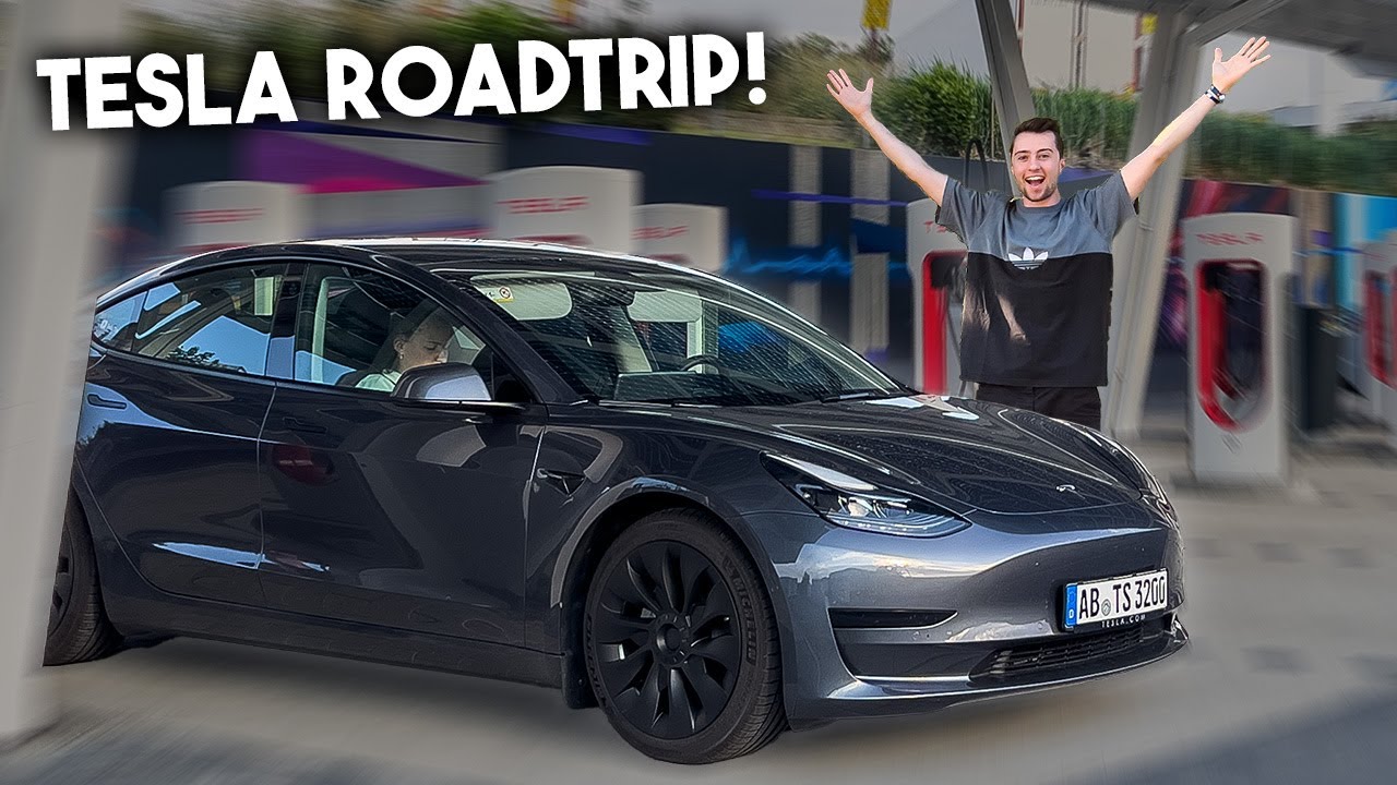 Tesla Roadtrip in die Berge ⛰ (Model 3 SR)