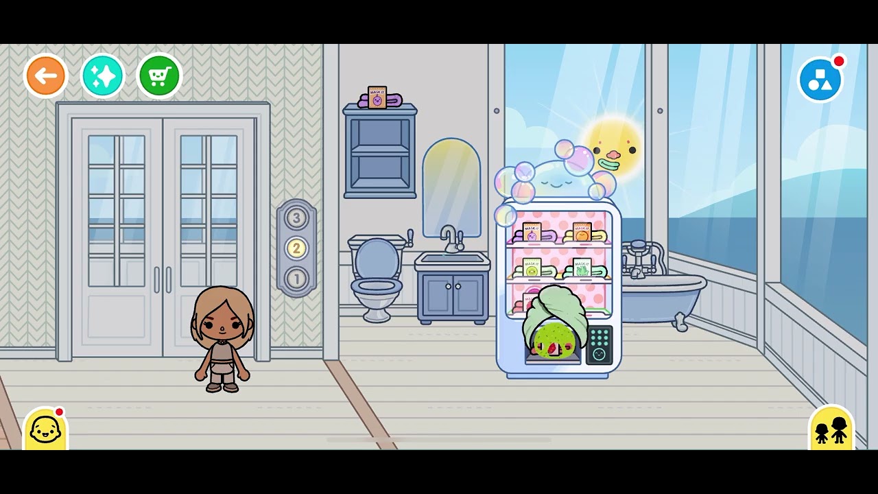 asthetic house build toca boca!! you may copy the house:D