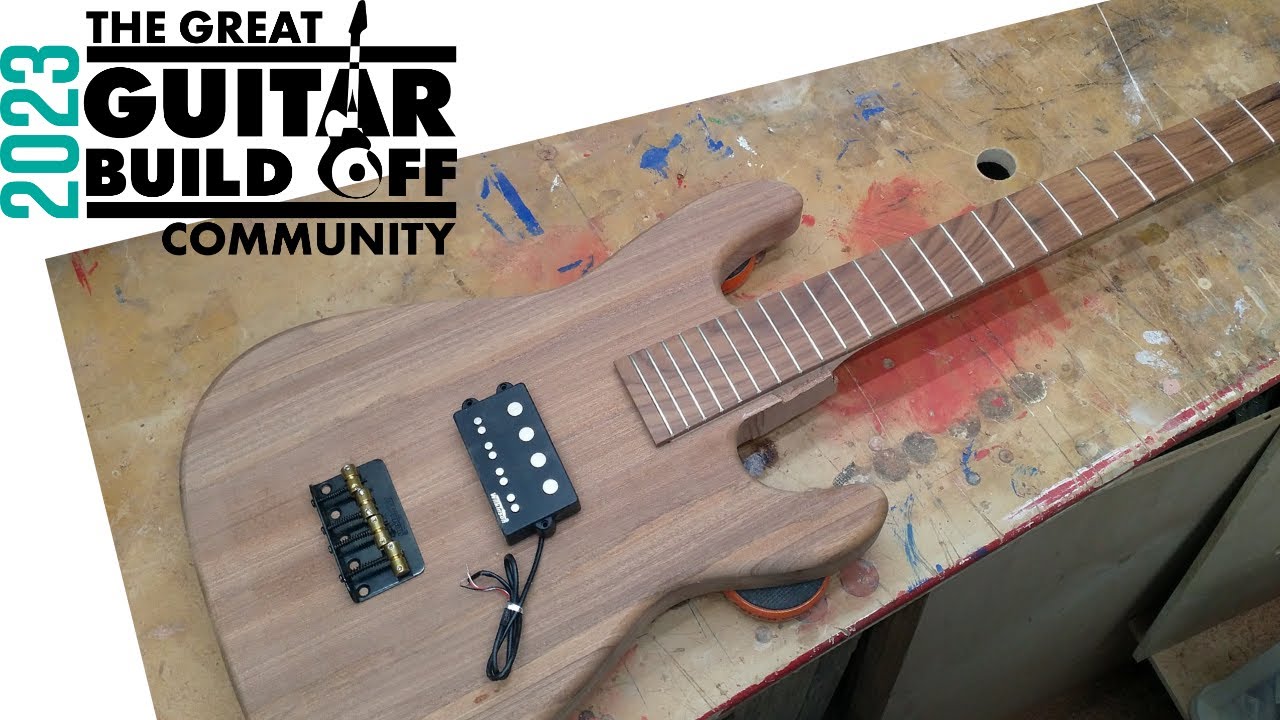 GGBO Short Scale Bass - Great Guitar Build Off 2023 Community #ggbo