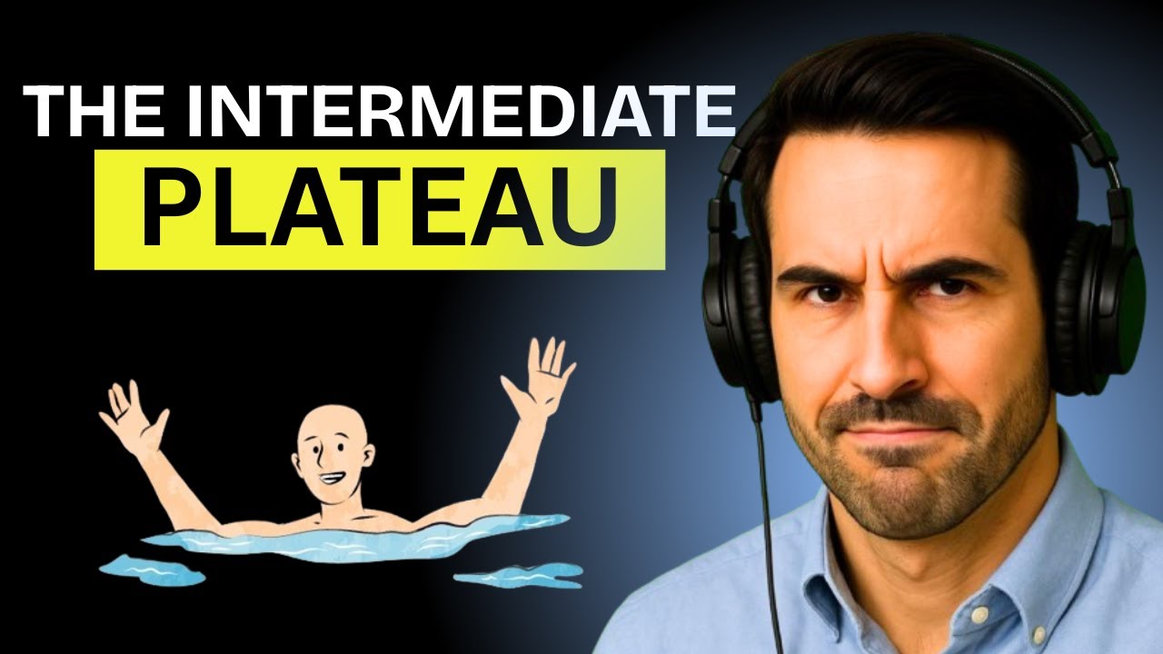 How to Break The Intermediate Level Plateau in English || Learn While Shadowing || B1-B2 ✅