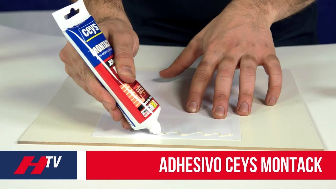 Adhesivo de montaje Ceys Montack, pega todo tipo de materiales