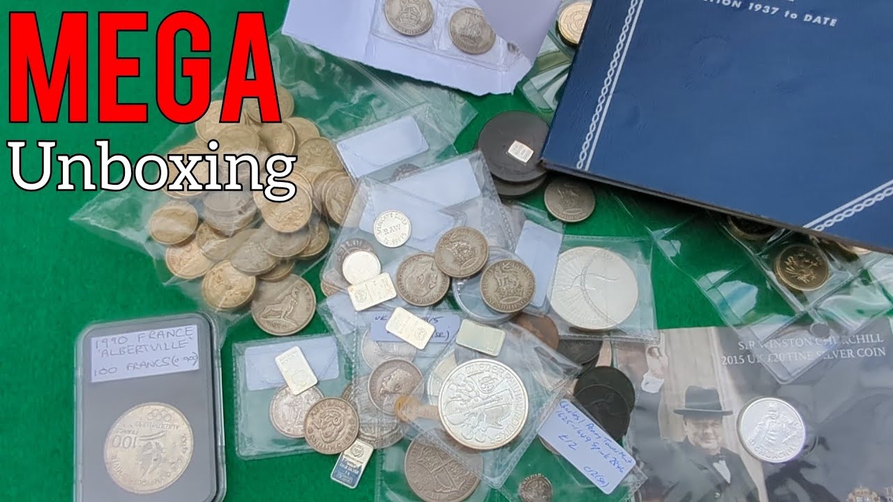 MEGA COIN UNBOXING | I Spent Hundreds On A HUGE Collection of Coins!