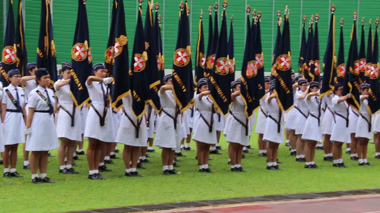 Singapore Girls' Brigade 90th anniversary parade 2017Apr8