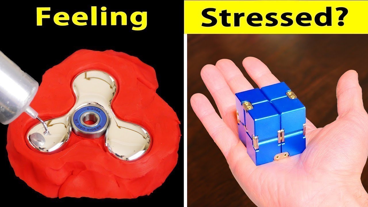 16 Metal fidget toys to COMBAT stress