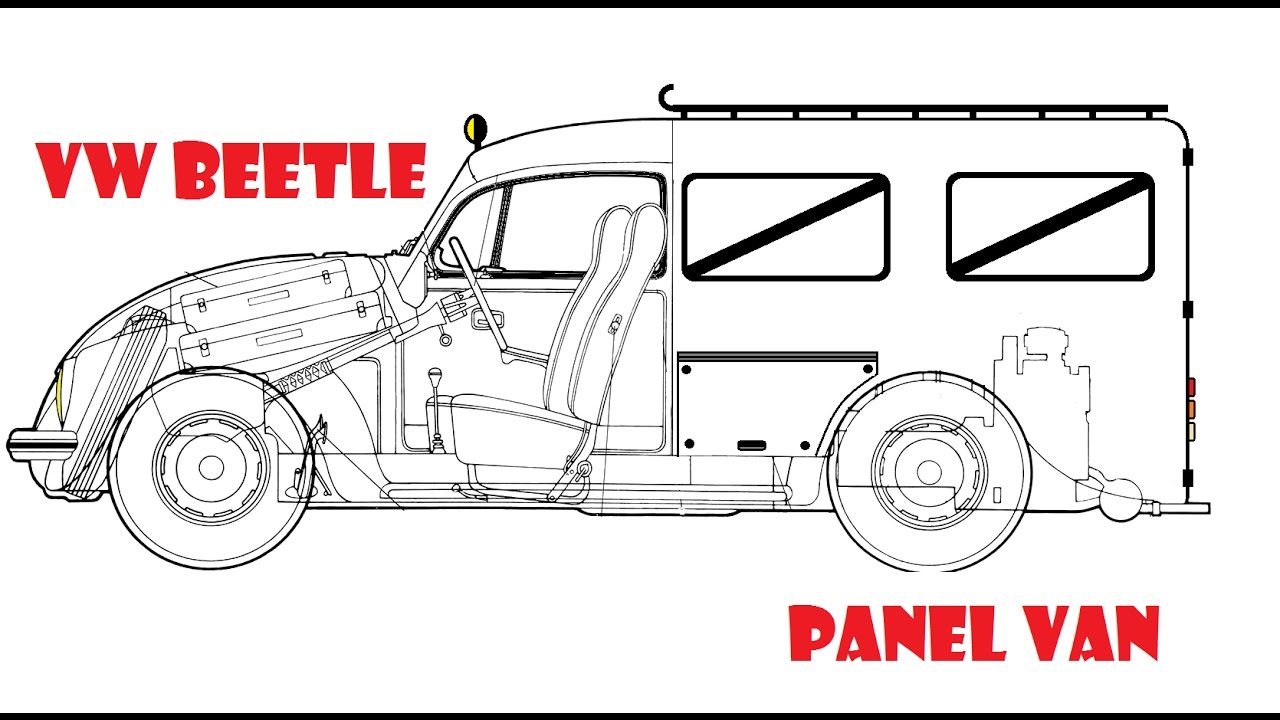 Designing a VW Beetle Panel Van