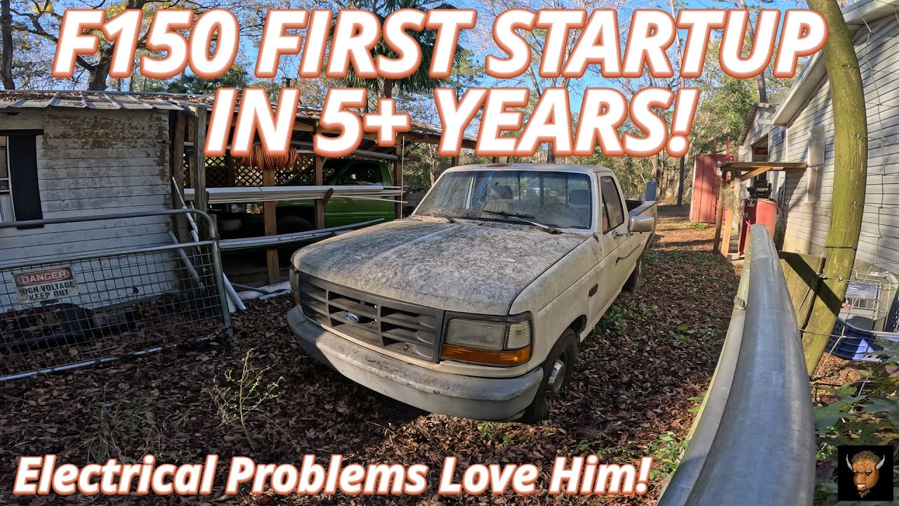 1992 FORD F150 Restoration PT.1 - WILL IT START??