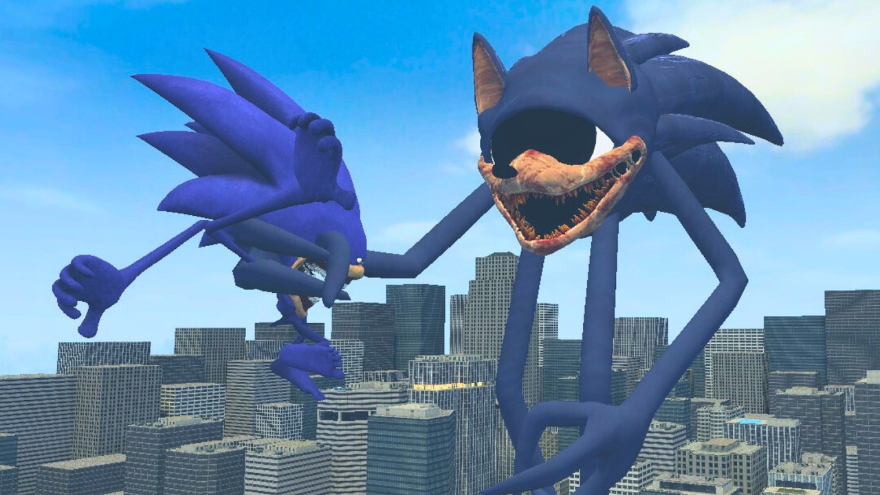 NEW SONIC Eyx  SMILEY'S VS ALL SHIN SONIC TAPES FAMILY in Garry's Mod!
