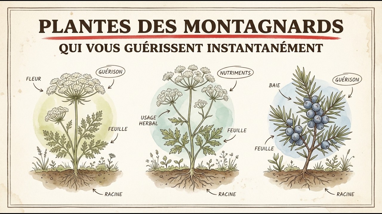 20 Plantes des Mountain Men Qui Vous Guérissent Instantanément