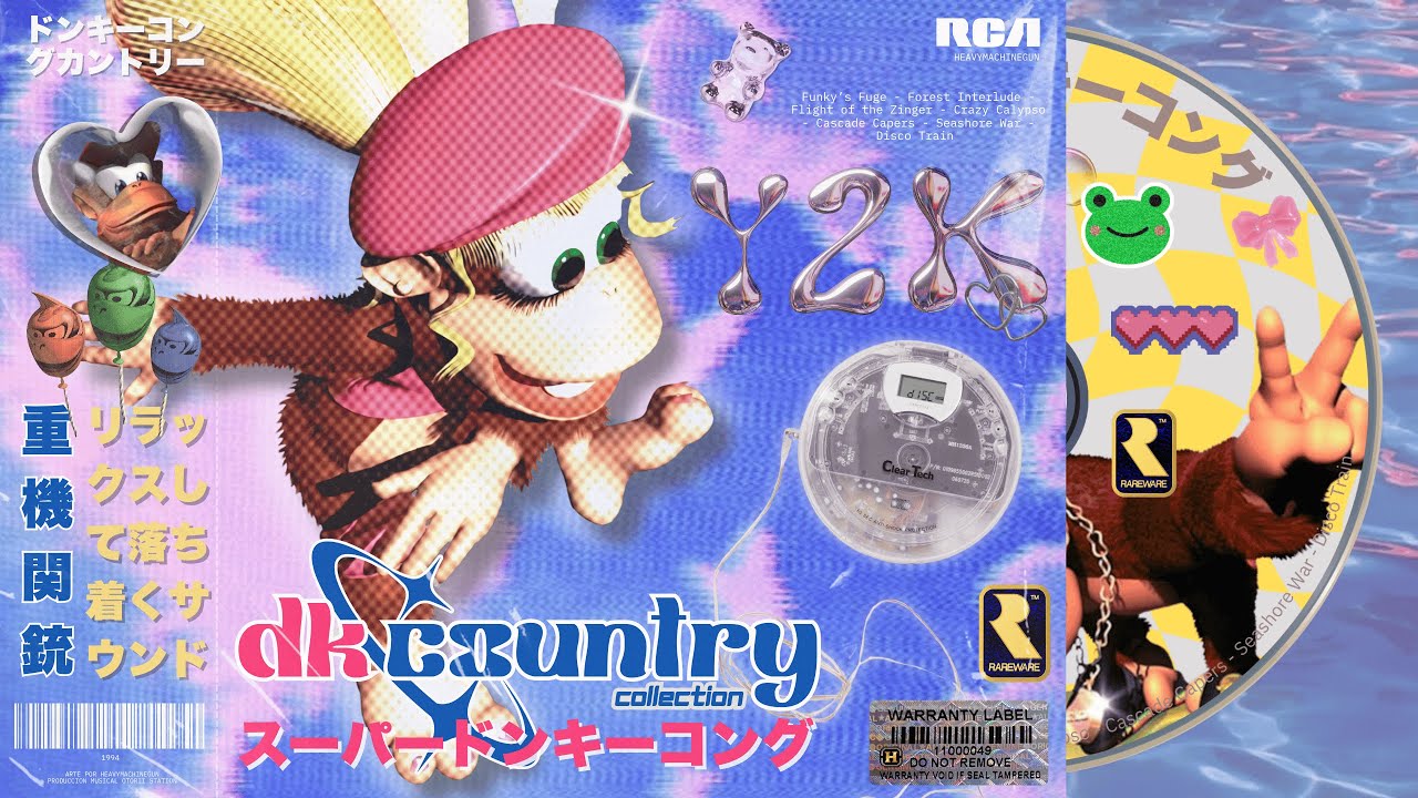 ‎‧₊˚✧[Y2K]✧˚₊‧ 💿 ˙✧˖° Donkey Kong Country Collection ♡⋆｡˚  🍌