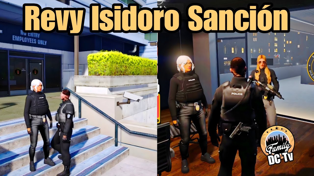 ISIDORO es SANCIÓNADO por REVY, Revy Celosa? Family Rp