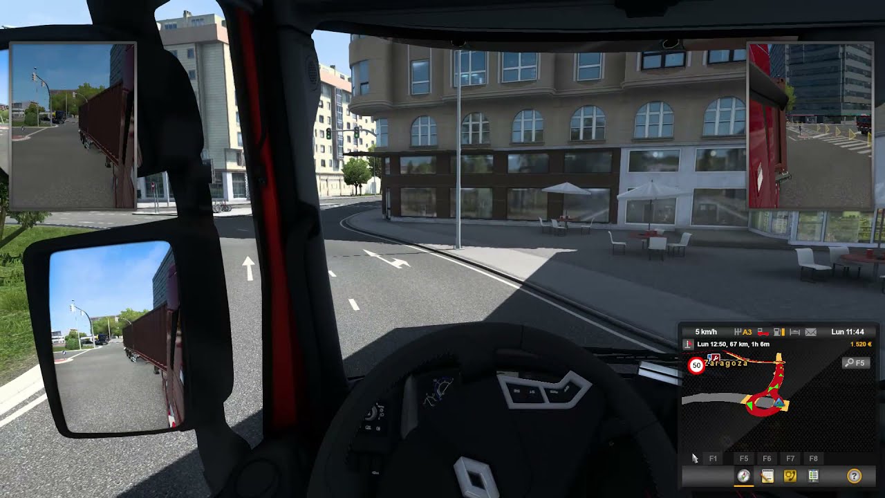 Euro Truck Simulator 2 - paseo por Zaragoza