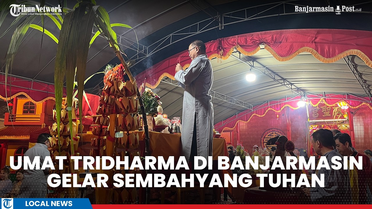Sembahyang Tuhan di Klenteng Soetji Nurani Banjarmasin, Sambut Energi Tahun Kuda Api dengan Doa