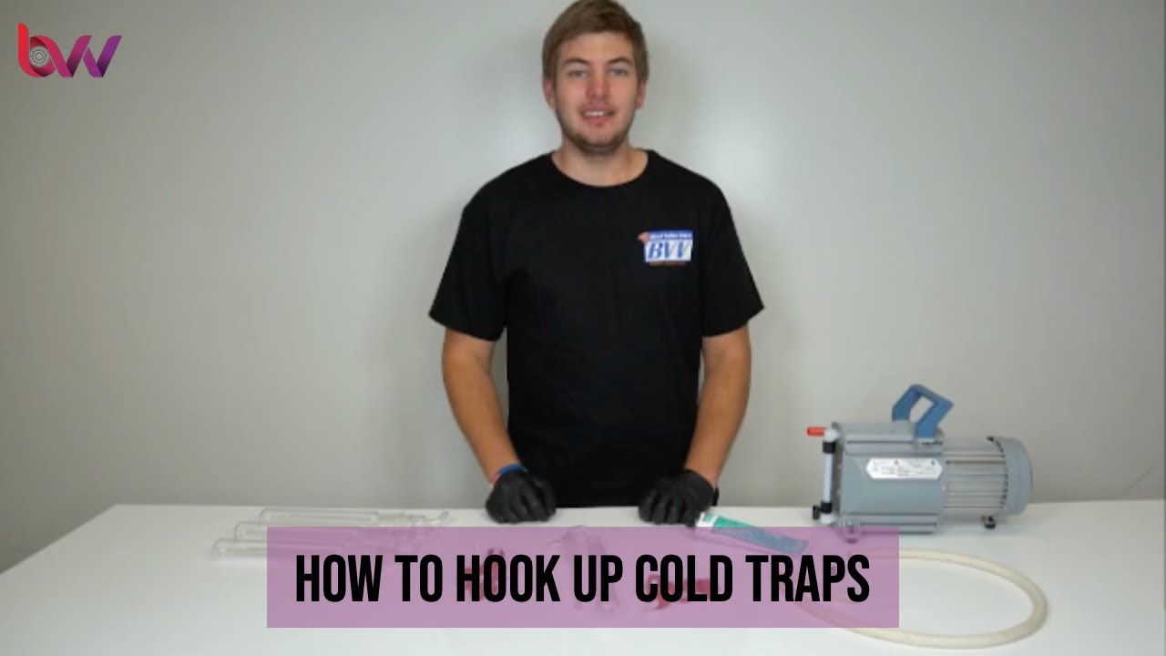 How to hook up cold traps.
