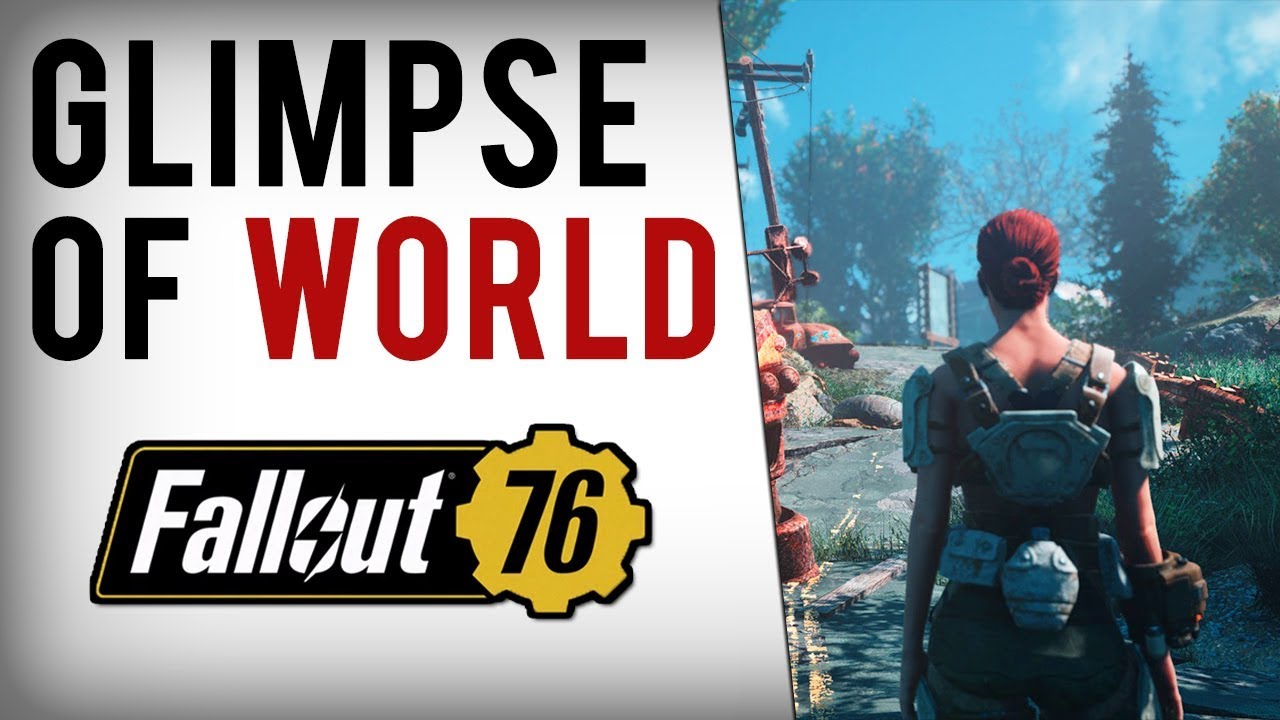 FALLOUT 76 FIRST Glimpse of West Virginia Open World LEAKED!