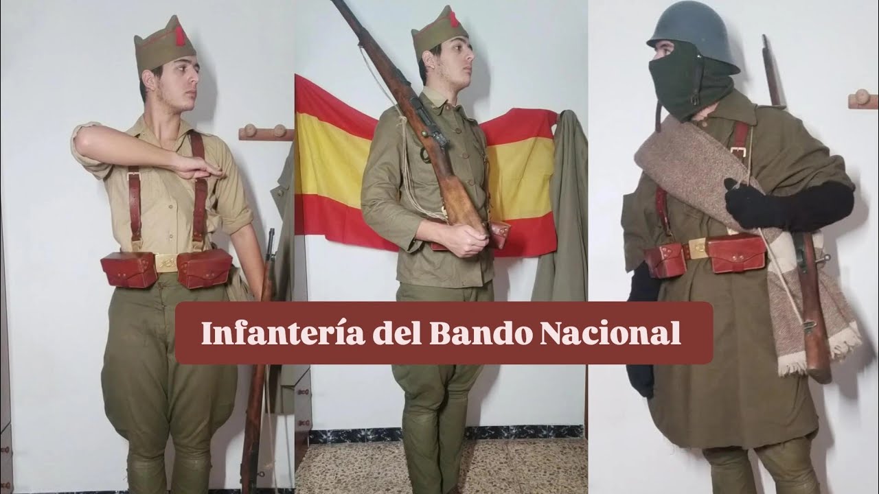 Uniformes de la Guerra Civil Española - Infantería Sublevada