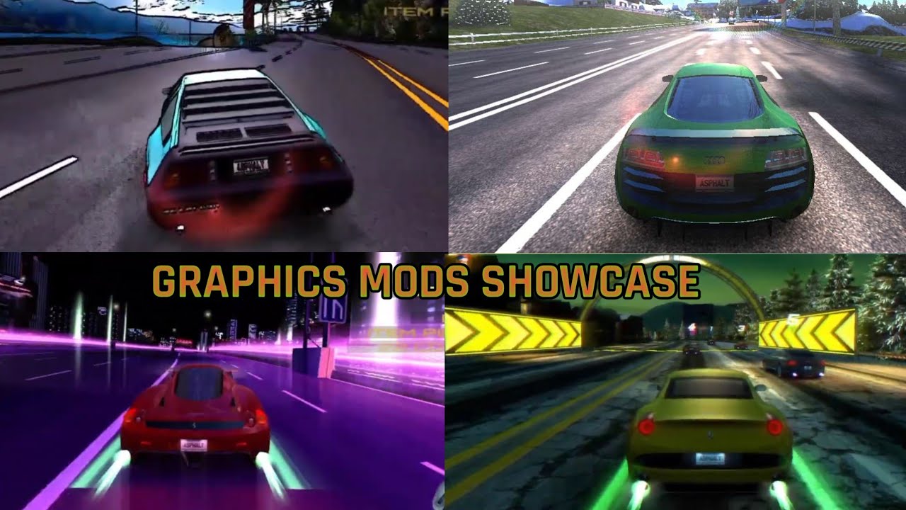 Asphalt 7: Heat - Graphics mod showcase