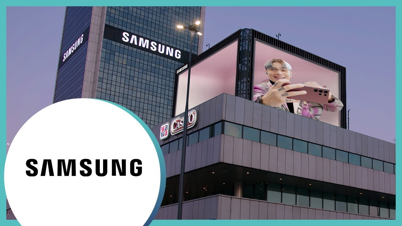 Odkryj, jak powstała pierwsza reklama 3D DOOH w Polsce | Samsung x Żabson | Samsung Polska