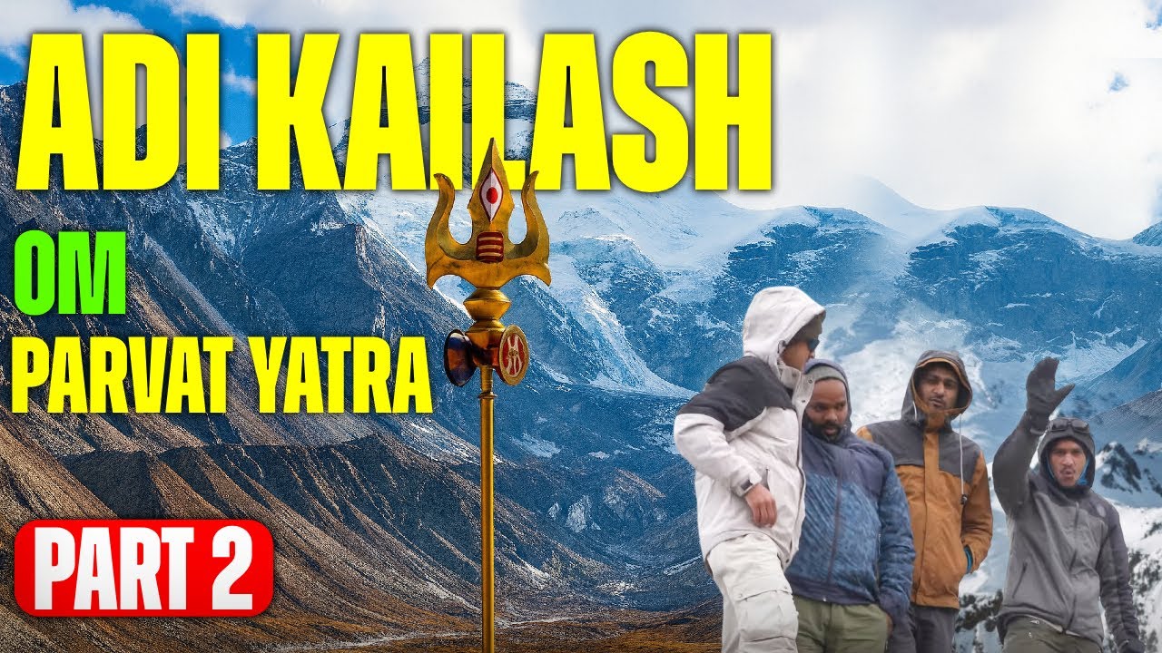 Part 2 | Adi Kailash & Om Parvat | Camping | Travelling #motovlogindia #adventurevlog 