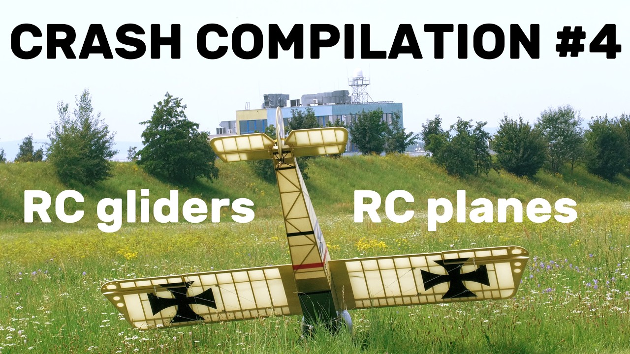 RC planes CRASH COMPILATION #4 | 4K