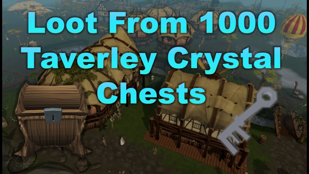 Loot From 1000 Crystal Keys [Taverely Crystal Chests] | which crystal chest is better? [RuneScape 3]