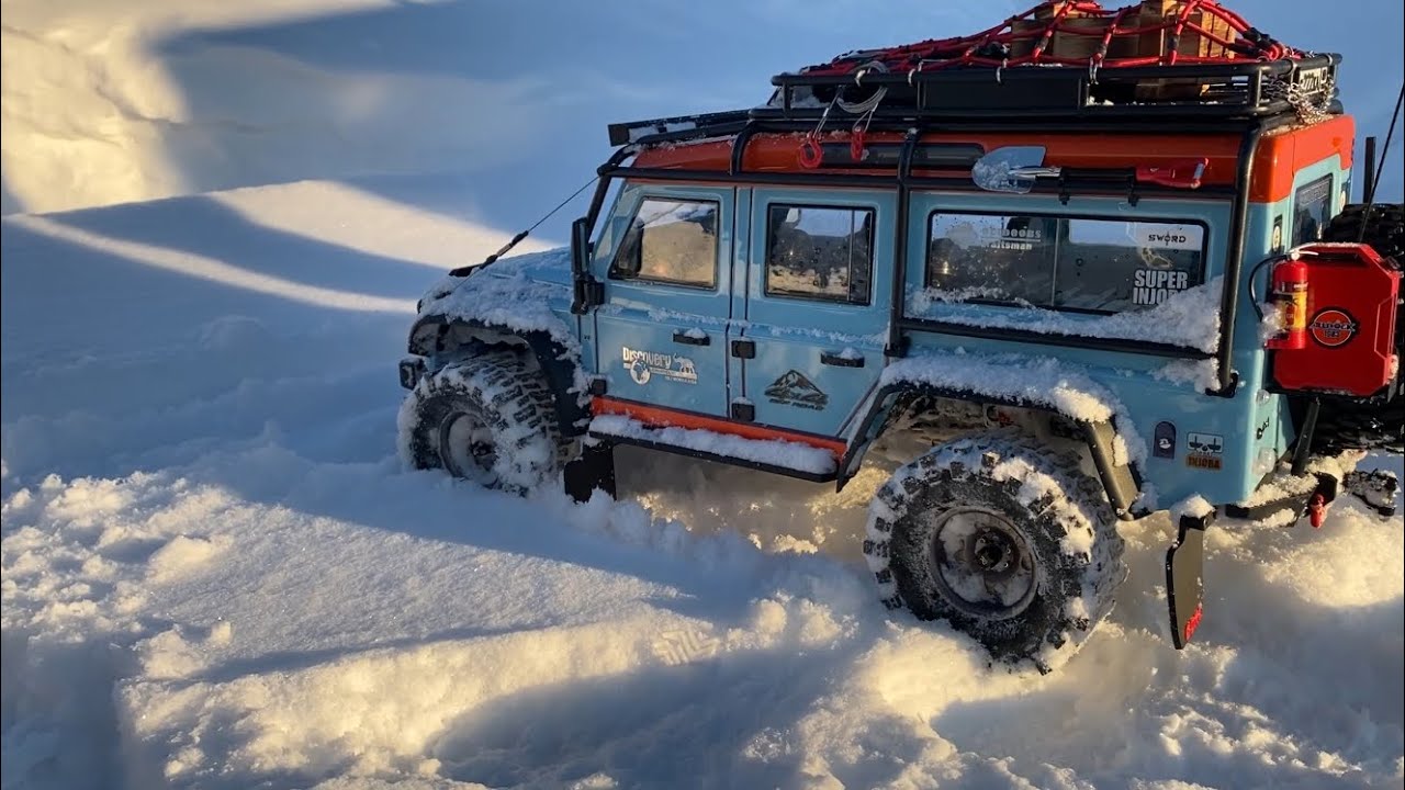 Установка штампованных дисков и аммортизаторов INJORA 90mm #injora #mjx