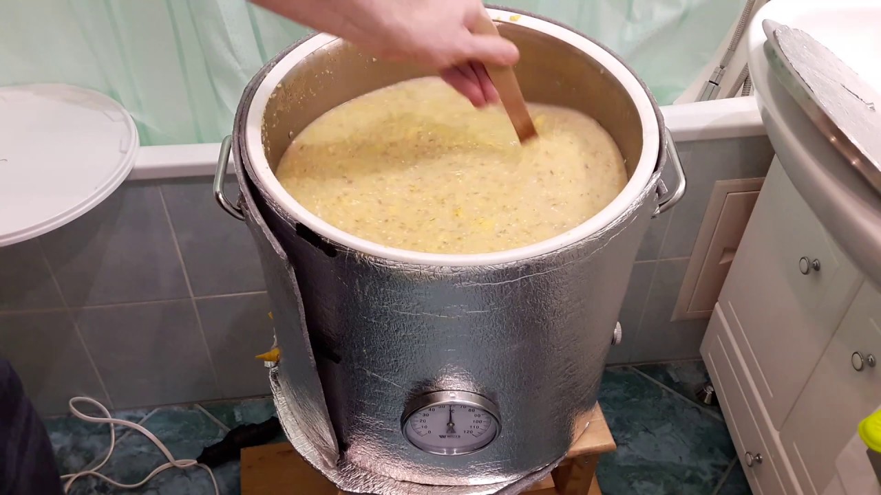 Бурбон #1 Затирание кукурузы и солода