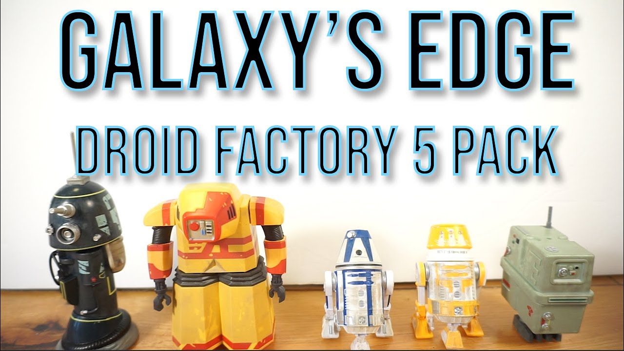 Star Wars Galaxy’s Edge Droid Depot 5-Pack 3.75