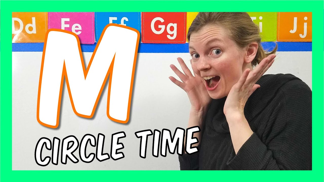 Preschool Circle Time Learn at Home Monday May 11th