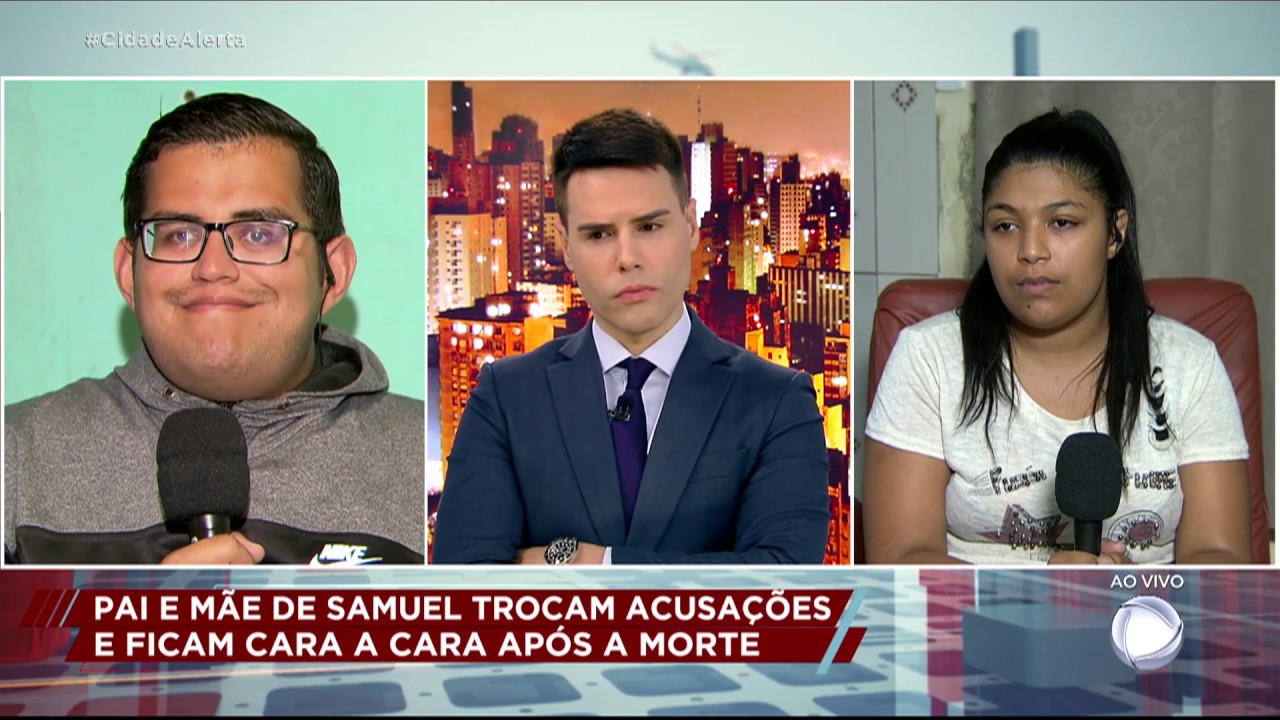 Caso Samuel: pai e mãe ficam cara a cara e trocam acusações