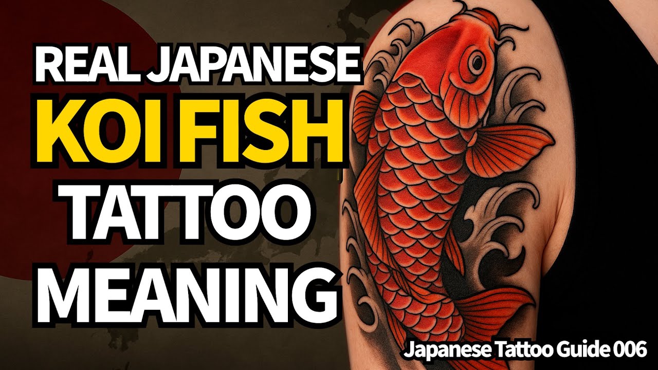 Japanese KOI FISH tattoo meaning Explained | Japanese Tattoo Guide [006]