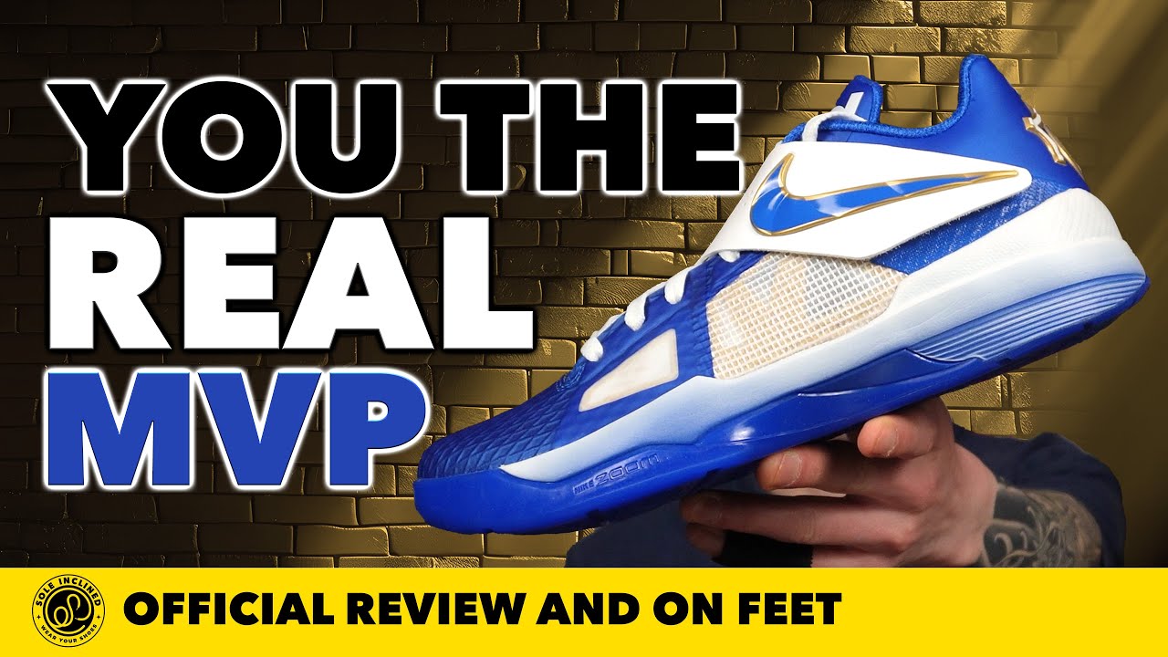 The Nike KD 4 'MVP' Celebrates Kevin Durant's MVP Speech. In Depth Performance Review and On Feet!