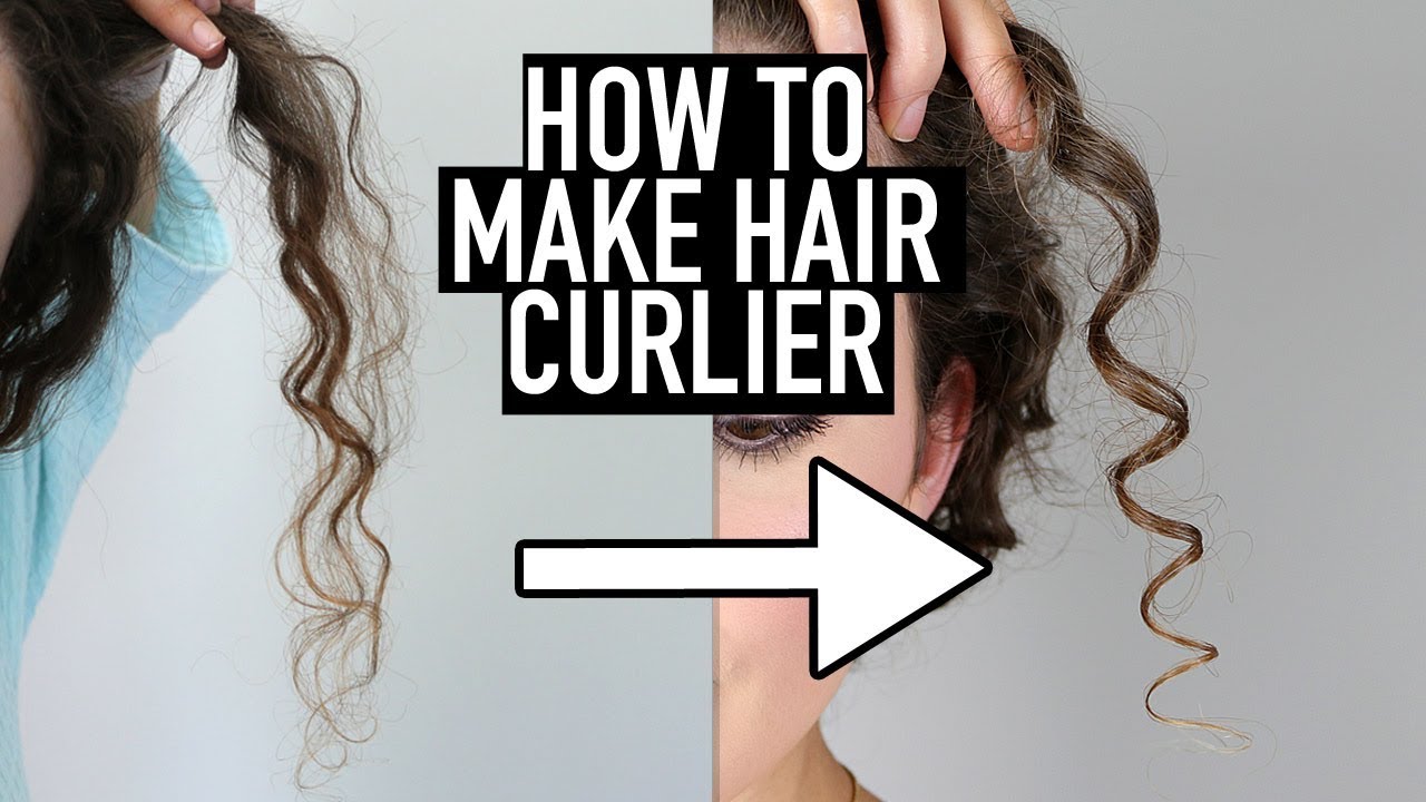 How to Make Hair Curlier - 10 Tips for Tighter, Defined Curls