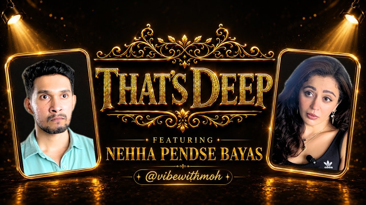 That&rsquo;s DEEP feat. Nehha Pendse Bayas | Lame Jokes with Mohin Khan (#vibewithmoh) 