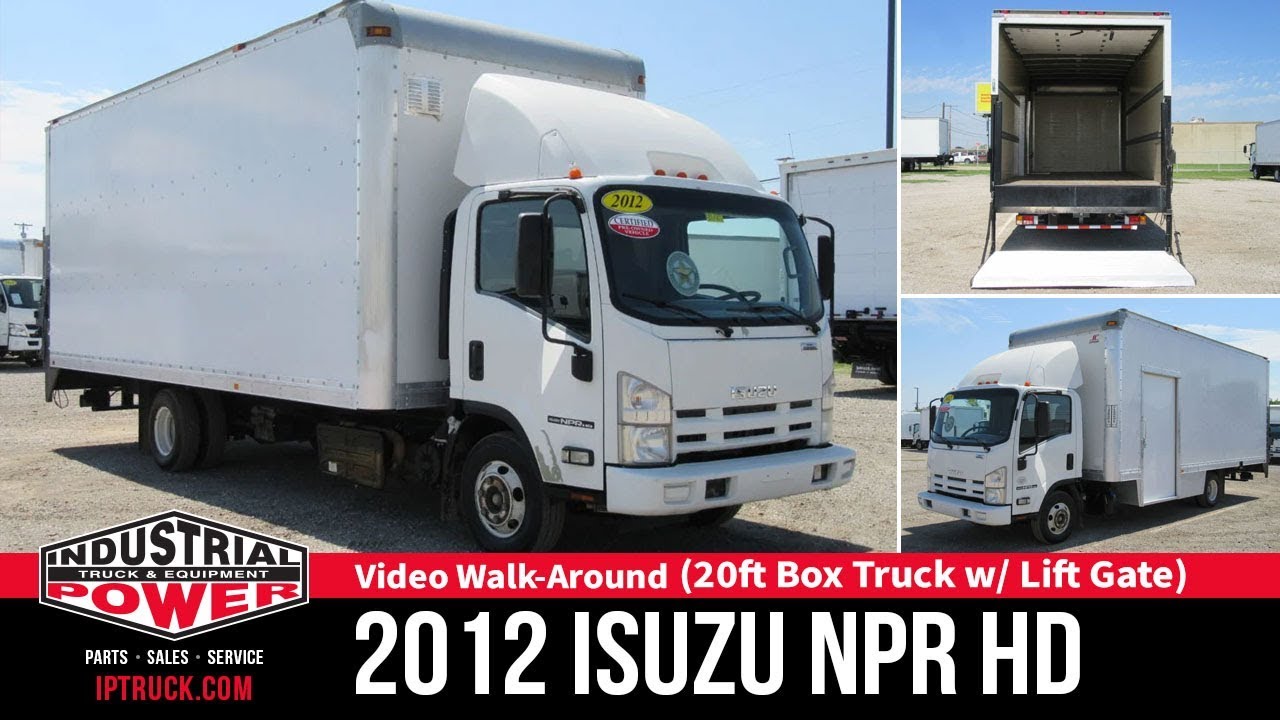 Used 2012 Isuzu NPR HD Delivery Truck with side door