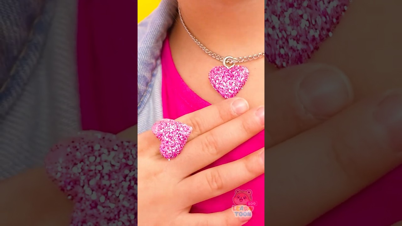 Easy Kids Tutorial 🌈 How to Make DIY Jewelry 🩷✨