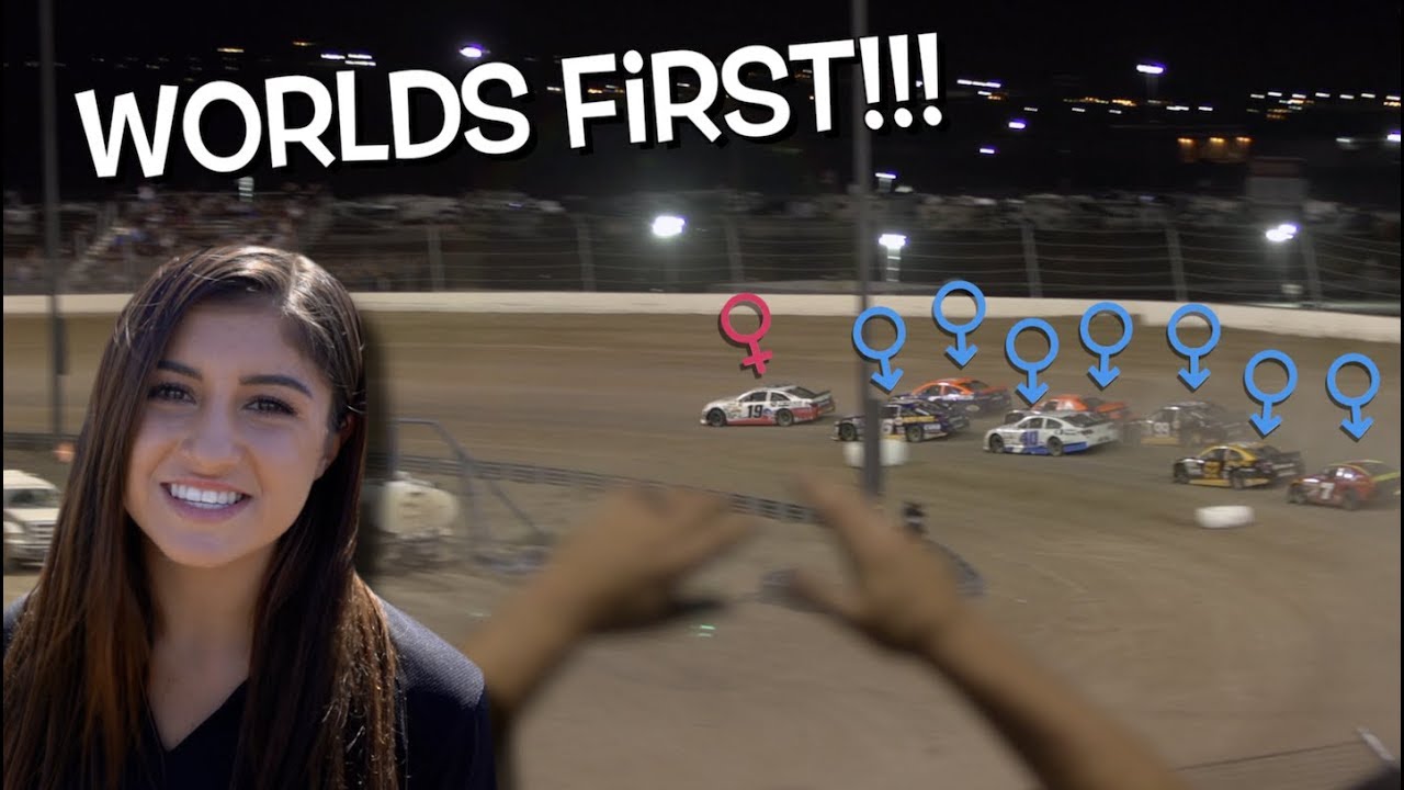 HAILIE DEEGAN makes HISTORY!!! First ever FEMALE driver to win pole position in NASCAR K&N SERIES!