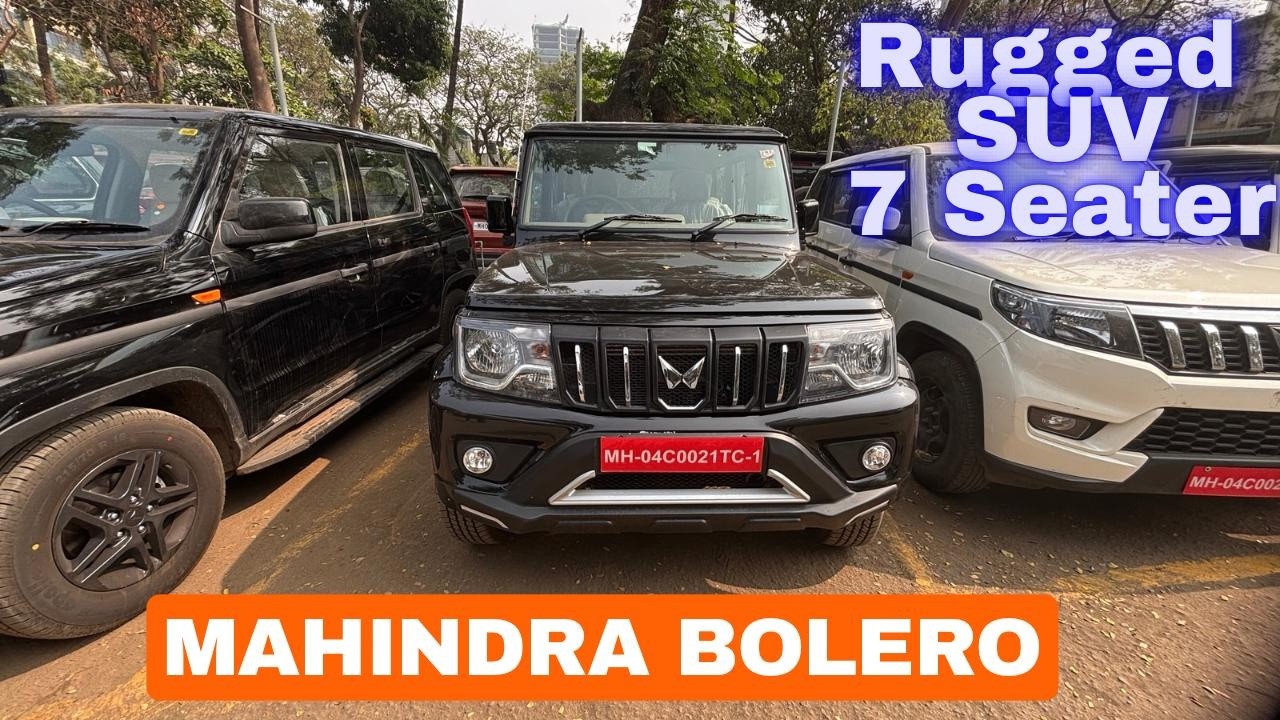 New Upgrade Mahindra Bolero B8 Rugged SUV 🔥| Bolero Classic Robust 7 Seater @caarnavtech