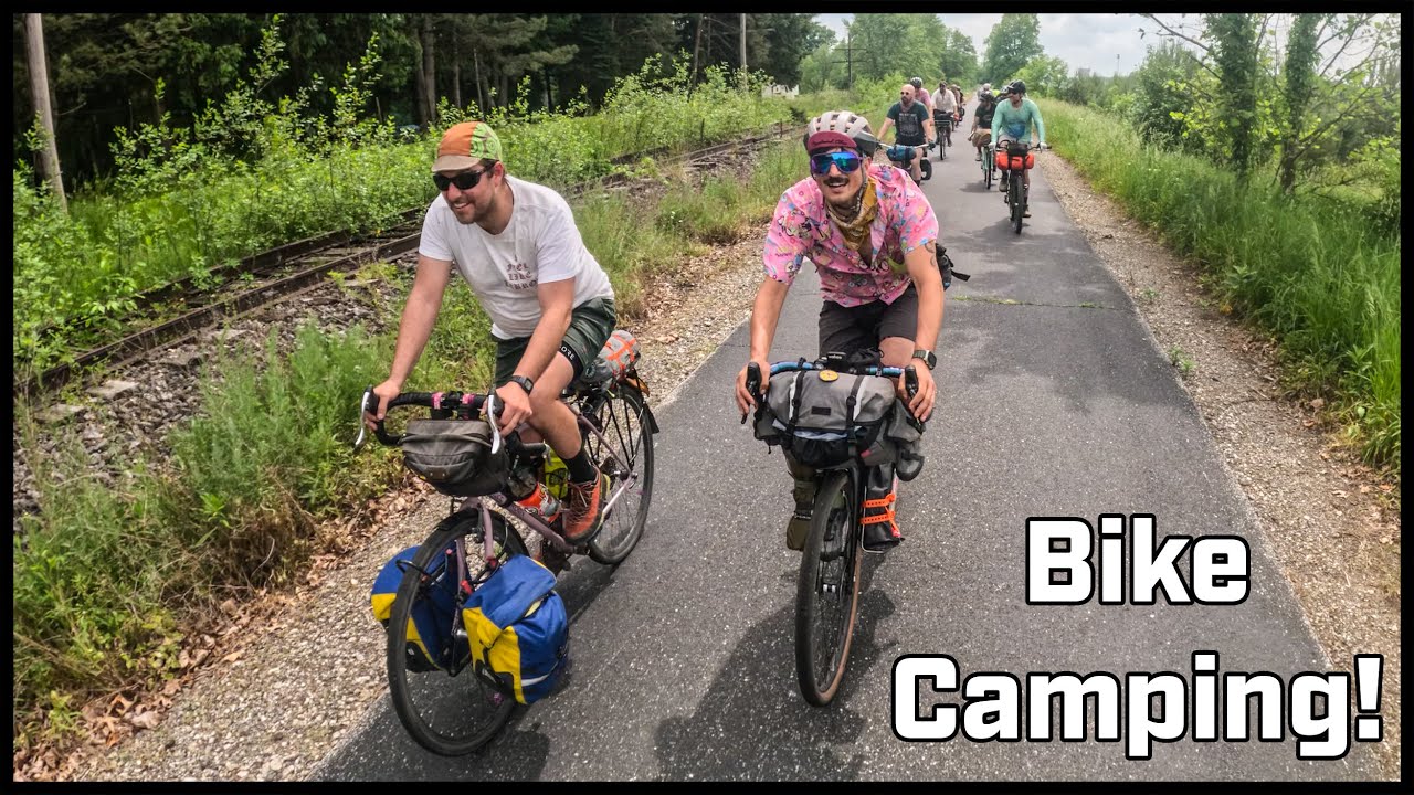 Riding the Storm Out | Group Bike-Camping!